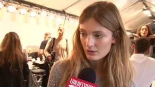 Constance Jablonski AW1011  Videofashion Daily [upl. by Ilyse535]