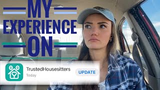 My experience on the TRUSTED HOUSESITTERS App  How to find a housesitting job [upl. by Remmus]