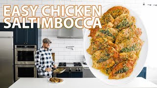 Delicious Authentic Chicken Saltimbocca Recipe [upl. by Beuthel307]