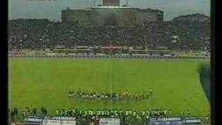 BOLOGNA  MARSIGLIA 1999 INIZIO PARTITA GOL DI PARAMATTI [upl. by Josie360]