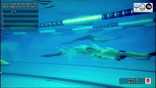 CMAS Finswimming World Cup Round 2 24032024 Men 100IM [upl. by Grochow]