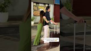 sanayaandsameer sameerabbasi500 trending delhi foryou viralvideo romantic minivlog india [upl. by Alemahs]