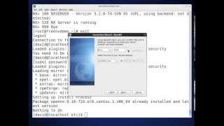 freenx server setup and opennx client setup on CentOS 64 [upl. by Dart]