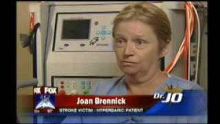 Stroke patient responds to Hyperbaric Oxygen Therapy [upl. by Kliber]