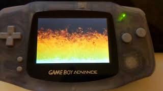 Doom PSX Fire Effect GBA [upl. by Placidia487]