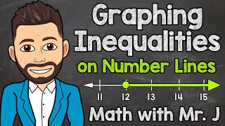 Graphing Inequalities on Number Lines  Math with Mr J [upl. by Dhiren]