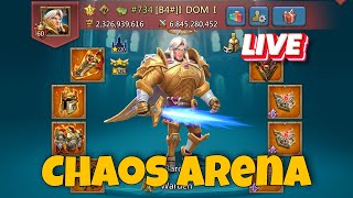 Lords Mobile  Chaos arena on DOM account [upl. by Martz]