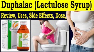 Review Duphalac Syrup Uses in Hindi  Lactulose syrup uses in hindi  Uses side Effects Dose [upl. by Breger]