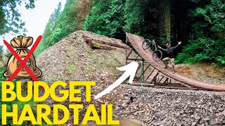 CAN A CHEAP HARDTAIL SURVIVE THE UKS BIGGEST JUMPS [upl. by Acnaib]