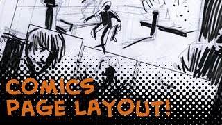 How to layout your comic book pages  Comics For Beginners episode 3 [upl. by Leahcir]