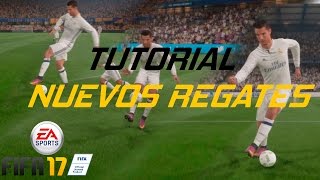 COMO HACER LOS NUEVOS REGATES DE FIFA 17 [upl. by Kathleen]