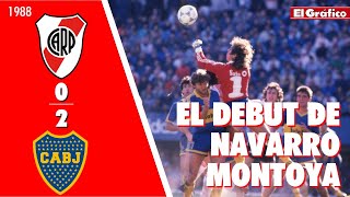 CAMPEONATO 19881989 RIVER 0 BOCA 2 [upl. by Ayanet303]