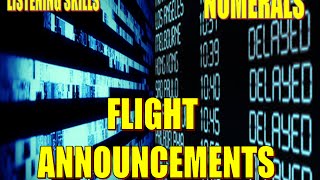 flight announcement [upl. by Conchita]