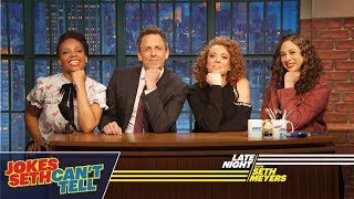 Jokes Seth Cant Tell with Michelle Wolf [upl. by Alleras]