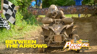 Between the Arrows 2024 Kenda Tires Powerline Park GNCC ATVs [upl. by Lytsirhc]