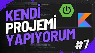 Kendi Projemi Yapıyorum  Mail Gönderme İşlemleri Kotlin  Spring Boot [upl. by Eruza]