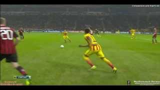 Montolivo skill vs XAVI 2013  Barcelona vs ac milan 11 [upl. by Eerrahs383]