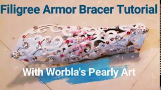 How to Make a Filigree Armor Bracer [upl. by Mariele]