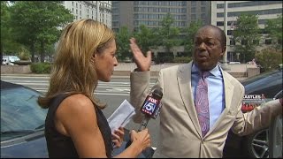 RAW VIDEO Emily Miller asks Marion Barry about his unpaid DC parking tickets [upl. by Selima764]