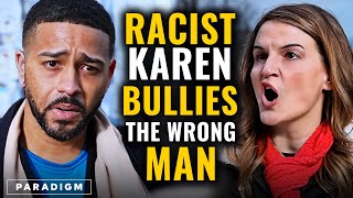 Racist Karen Accuses Innocent Black Man [upl. by Nnylarat]