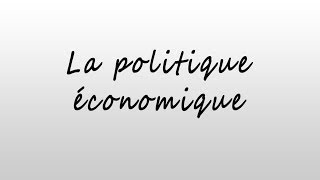 La Politique Économique  quotle carré magiquequot de Nicholas Kaldor [upl. by Nodyarb145]