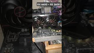 RX 6600  R5 2600  Bottleneck 🫤 [upl. by Aimit]