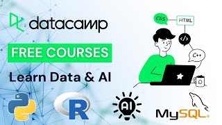 Onine Data Science amp AI Courses for FREE  DataCamp [upl. by Cissie457]