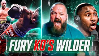 Fury KO’s Wilder  INSANE LIVE REACTION [upl. by Thay]