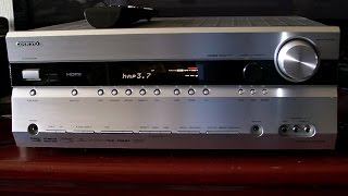 onkyo tx sr606 review [upl. by Aihsoek]