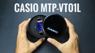 Daniel CASIO Wellington‼️Review CASIO MTPVT01L [upl. by Wilbur]