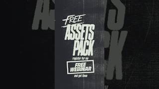 How To Get Free Design Assets Pack graphicdesign typography posterdesign [upl. by Aitsirhc819]