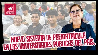 ¿Cómo prematricularse en una universidad pública en Nicaragua [upl. by Thayer282]