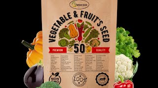 Vegetable Seeds  Fruit Seeds  Seeds Review  Best Quality Seeds  Home Garden Get Updated Now [upl. by Ifar]