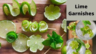 Lime Cocktail Garnish Ideas [upl. by Rolland]