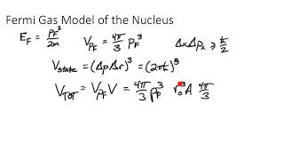 5a Fermi Gas Model [upl. by Ocir946]