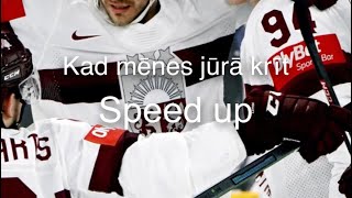 Kad mēness jūrā krīt  Speed up [upl. by Merlina]