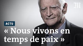 Mort de Michel Serres  rencontre avec le philosophe [upl. by Gaul]