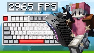 Bedwars ASMR with Clicky Keyboard and Mouse Sounds  Hypixel Bedwars [upl. by Aloisius]