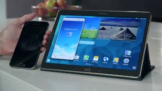 Samsung Galaxy Tab S  How To Side Sync [upl. by Anircam492]