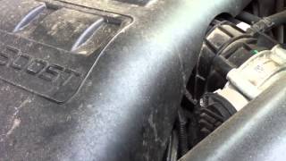 2011 F150 35 Ecoboost engine noise at start up rattle timing chain sept 17 2014 [upl. by Tareyn859]