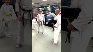 Mastering Karate Special Drill Session with Sensei Warner karate shotokankarate martialarts [upl. by Odnumyar]