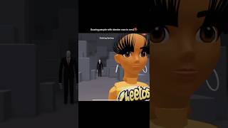 Trolling with fake slender man in mm2 😭🤣 roblox mm2 prank [upl. by Avuha]