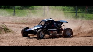 Buggy 1600 Suzuki Hayabusa TEST  Autocross Grottazzolina Ponzano di Fermo [upl. by Eibbed213]