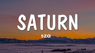 SZA  Saturn Lyrics [upl. by Khudari]