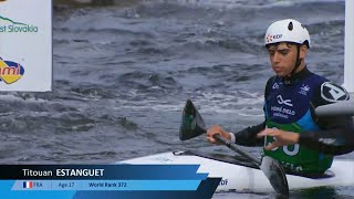 Titouan Estanguet France  U23 Final 2024 ICF CanoeKayak Slalom Junior amp U23 World Championships [upl. by Atsirhcal]