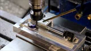 1911 CNC lower lug cutting [upl. by Oznecniv145]