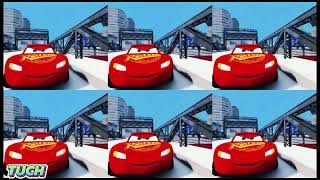 Epic Escape Lightning Mcqueen 🆚 All Big Monster Mutant Cars Eater  Coffin Dance Song COVER [upl. by Axela]