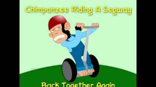 Chimpanzee Riding on a Segway Chipmunk [upl. by Kurzawa24]