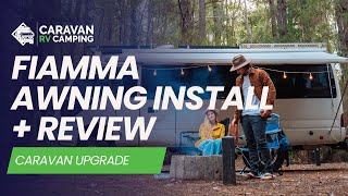 Toyota Coaster Awning Installation amp Review Fiamma F45 Awning [upl. by Gentes]