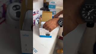 Unboxing Uniview 5MP 180 degrees IPC3605SBADF16KMI0 [upl. by Adiaroz]